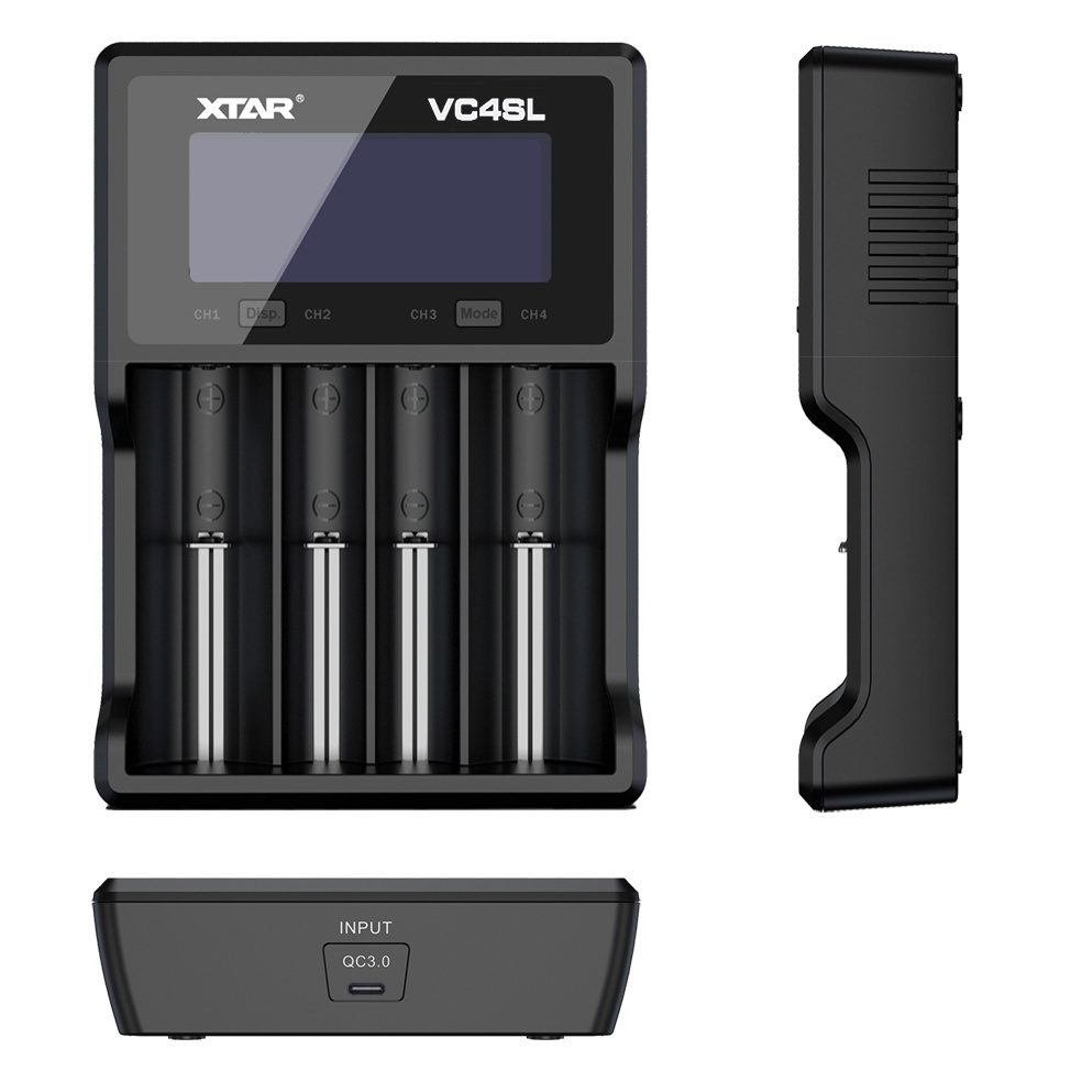 Xtar VC4SL QC3.0 ładowarka do akumulatorów Li-ion i Ni-MH Xtar VC4SL QC3.0 ładowarka do akumulatorów Li-ion i Ni-MH