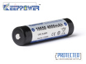 KeepPower Akumulator 18650 4000mAh 3,7V Li-ion zabezpieczony (PCB)