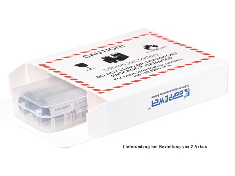 Keeppower 14430 1300mAh akumulator Li-ion zabezpieczony PCB