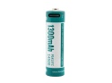 Keeppower 14500 - 1300mAh akumulator Li-ion 3,6V - 3,7V z USB - C