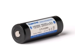 Keeppower 18500 - 2600mAh 3,6V - 3,7V zabezpieczony (PCB)