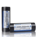 Keeppower 18500 - 2600mAh 3,6V - 3,7V zabezpieczony (PCB)