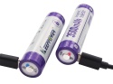 Keeppower 18650 - 3500mAh 3,6 - 3,7V z gniazdem USB - C