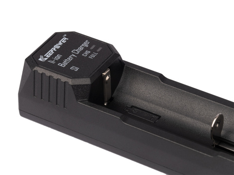 Keeppower S1 Ładowarka do akumulatorów Li-Ion 18650–32650 2A 26800 z PCB i bez PCB Keeppower S1 Ładowarka do akumulatorów Li-Ion 18650–32650 2A 26800 z PCB i bez PCB