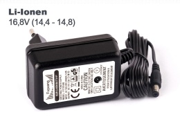 Ładowarka Zasilacz Fuyuang 14,4V - 14,8V (17V) 4S li-ion 1A z wtyczką DC (5,5mm - 2,1mm)