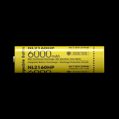 Nitecore Akumulator 217000 - 6000mAh 20A 3,6V - 3,7V NL2160HP
