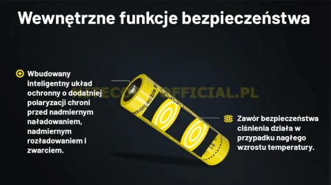 Nitecore Akumulator 217000 - 6000mAh 20A 3,6V - 3,7V NL2160HP