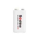 Soshine Akumulator 9V 680mAh Blok 6LR61 6F22 BMS chroniony