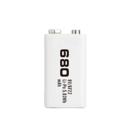 Soshine Akumulator 9V 680mAh Blok 6LR61 6F22 BMS chroniony