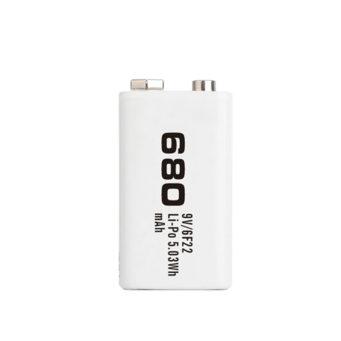 Soshine Akumulator 9V 680mAh Blok 6LR61 6F22 BMS chroniony Soshine Akumulator 9V 680mAh Blok 6LR61 6F22 BMS chroniony
