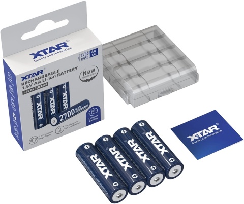 Xtar 4 Akumulatory AA R6 1,5V 2700mAh Li-ion Xtar 4 Akumulatory AA R6 1,5V 2700mAh Li-ion