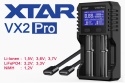 Xtar VX2 Ładowarka do akumulatorów 1,5V 3,6/3,7V Li-Ion & 3,2V LiFePo4 & 1,2V Ni-MH