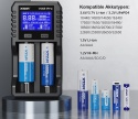 Xtar VX2 Ładowarka do akumulatorów 1,5V 3,6/3,7V Li-Ion & 3,2V LiFePo4 & 1,2V Ni-MH