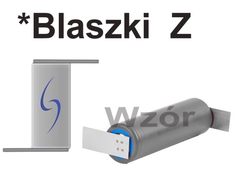 KP - 18500 2250mAh 3,6V - 3,7V z blaszkami Li-ion zamiennik NCR18500A