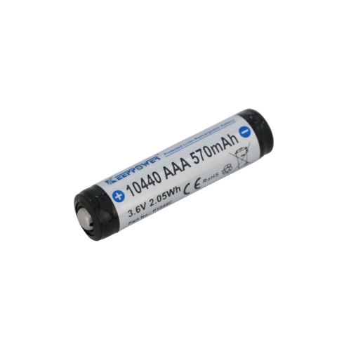 Keeppower Akumulator 10440 570mAh 3,6V - 3,7V zabezpieczony ( PCB /BMS)