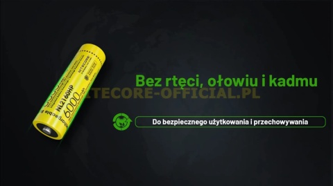 Nitecore Akumulator 217000 - 6000mAh 20A 3,6V - 3,7V NL2160HP