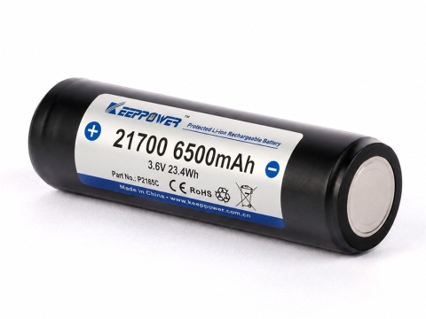 Keeppower Akumulator 21700 - 6500mAh 3,6V - 3,7V zabezpieczony ( PCB )