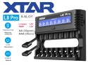 XTAR L8 Pro Ładowarka do akumulatorów AA/AAA Li-Ion 1,5V i Ni-MH 1,2V