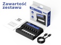 XTAR L8 Pro Ładowarka do akumulatorów AA/AAA Li-Ion 1,5V i Ni-MH 1,2V