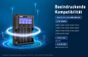 Xtar VX4 Ładowarka do akumulatorów 1,5V 3,6/3,7V Li-Ion & 3,2V LiFePo4 & 1,2V Ni-MH